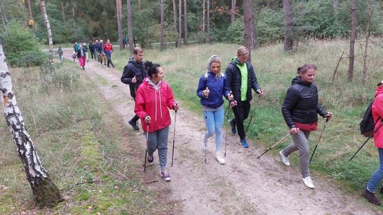 Spacerowali z kijkami po gryfińskich lasach [ZDJĘCIA]