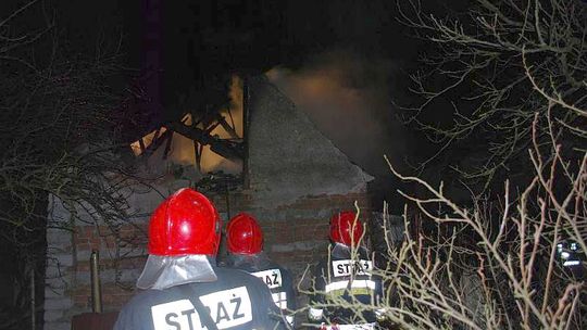 Spalił się dach i elektronarzędzia