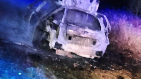 Spłonęło auto Spłonęło auto