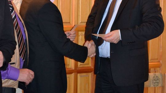 Spotkanie wigilijne Polskiego Związku Niewidomych