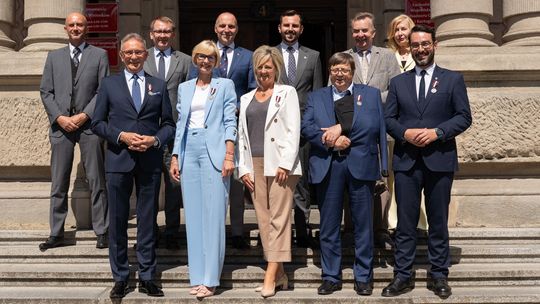 Starosta i wójt zostali uhonorowani przez ministra