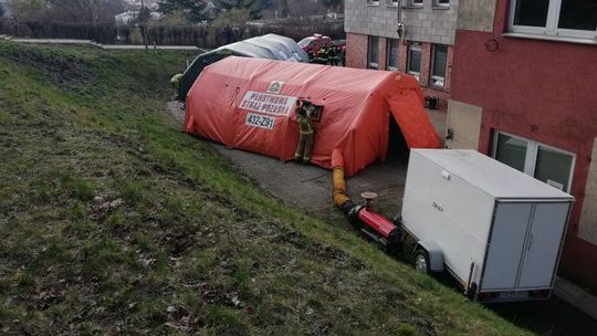 Straż w walce z koronawirusem. Akcje na terenie powiatu