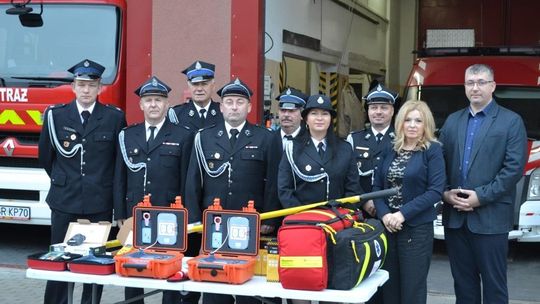 Strażacy dostali nowy sprzęt