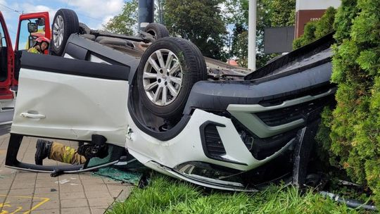 Strażacy prowadzili wiele akcji na drodze