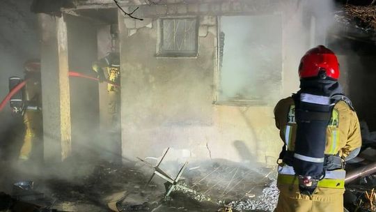 Strażacy w walce z ogniem i... mrozem. Podsumowanie tygodnia w powiecie gryfińskim