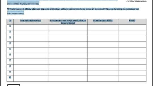 Strażak zawsze pomoże - teraz ty możesz pomóc strażakowi