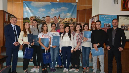 Studenci z Gruzji poznawali pracę gryfińskiego samorządu