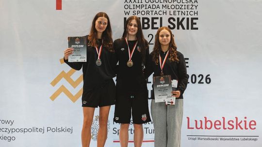 Sukces młodej pływaczki z Dobropola Gryfińskiego. Jagoda Gapska medalistką Mistrzostw Polski!