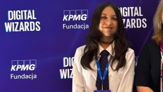 Sukces na skalę kraju! Lura Malcherczyk laureatką ogólnopolskiego konkursu Digital Wizards 2026