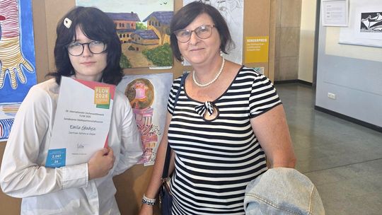 Sukcesy młodych artystów z powiatu gryfińskiego na międzynarodowej wystawie w Schwedt