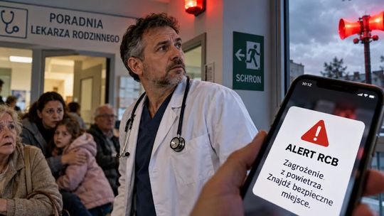 Alarm RCB w przychodni lekarskiej: Brak procedur i chaos podczas syren