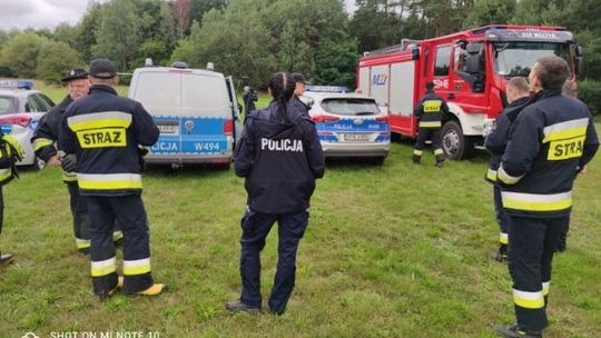 Szukają zaginionego 25-latka na lądzie w wodzie i z powietrza