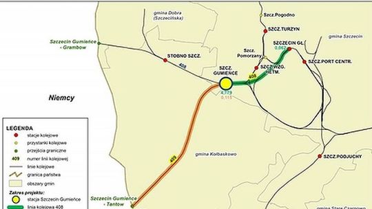 Szybsze połączenia kolejowe ze Szczecina