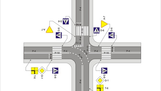 Tak powinno wyglądać skrzyżowanie ulic Jana Pawła II i Reymonta Tak powinno wyglądać skrzyżowanie ulic Jana Pawła II i Reymonta