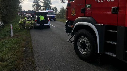 Tak się wystraszył, gdy zobaczył policję, że wpadł do rowu. Wiadomo, dlaczego uciekał