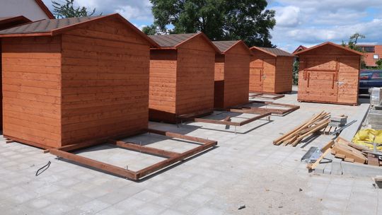 Tak wyglądają nowe stoiska na targowisku miejskim