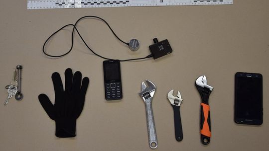 Taki sprzęt mieli włamywacze