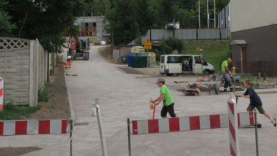 Tarcia między policją a gminą, jako wykonawcą ulicy Policyjnej
