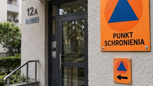 Niebieski trójkąt na bloku, czy szkole? Zobacz, co oznacza nowy symbol na budynkach i jak go szybko odnaleźć