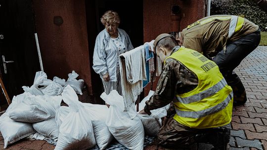 Terytorialsi pomogli w walce z wodą. Podsumowanie akcji
