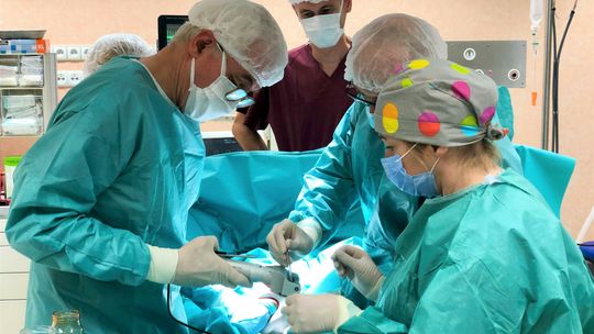 To był rekordowy miesiąc pod względem liczby hospitalizowanych pacjentów