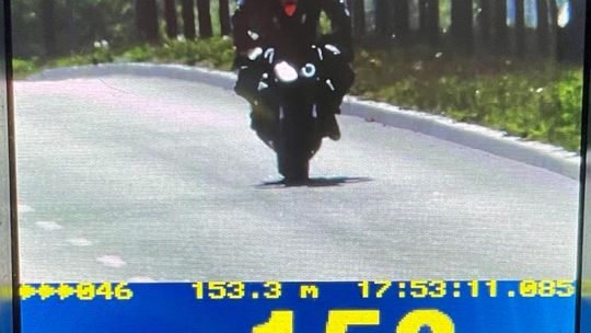 To on jechał 152 km/h na godzinę po mieście