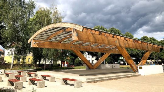 To tutaj na skwerze odbędzie się koncert