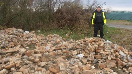 Tony chleba na śmietniku