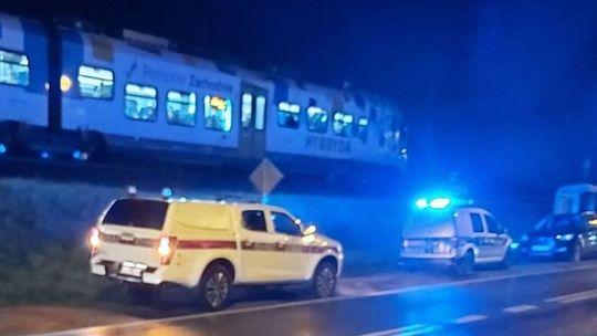 Tragedia w Gryfinie. Zginął mężczyzna potrącony przez pociąg