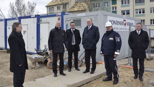 Trwa budowa nowego budynku Komendy Powiatowej Policji