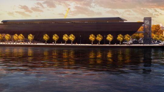 Trwa doprecyzowanie elewacji budynku na nabrzeżu