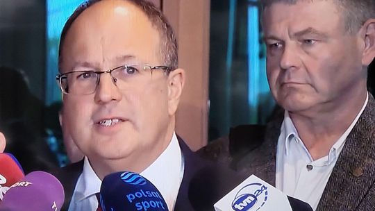 Trzęsienie ziemi w PKOl: Tomasz Siergiej z powiatu gryfińskiego przy odwołaniu Piesiewicza.
