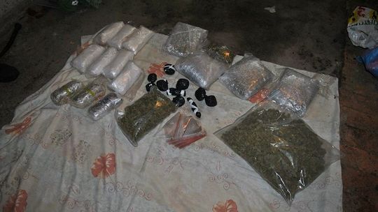 Trzydziestolatek ukrywał 15 kg narkotyków