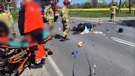Tydzień pod znakiem syren w powiecie gryfińskim. Cysterna w rowie, pożary i dramatyczna akcja z LPR