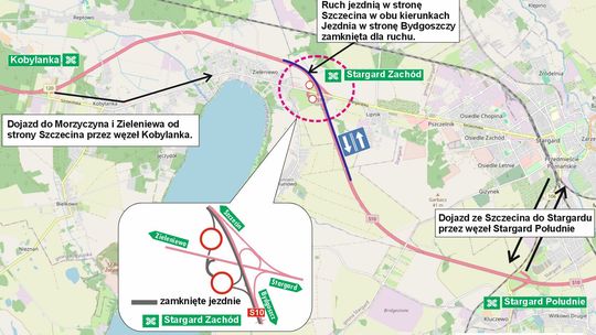 Tym węzłem od dziś nie przejedziesz. Sprawdź jak ominąć korki i nowe objazdy