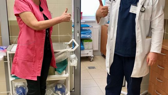 Tysięczna osoba zaszczepiona w szpitalu