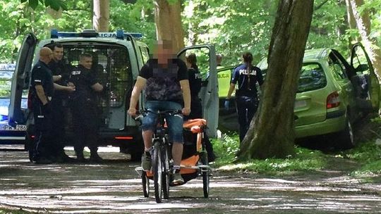 Uciekał przed policją jak wariat 