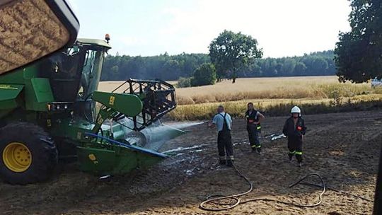 Udało się im opanować szybko rozprzestrzeniający się ogień
