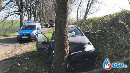 Uderzył autem w drzewo i zginął