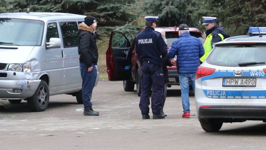 Uderzył prosto w kierującą