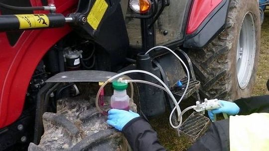 Ukradł 40 litrów paliwa