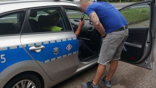 Ukrainiec po alkoholu wjeżdżał do Gryfina