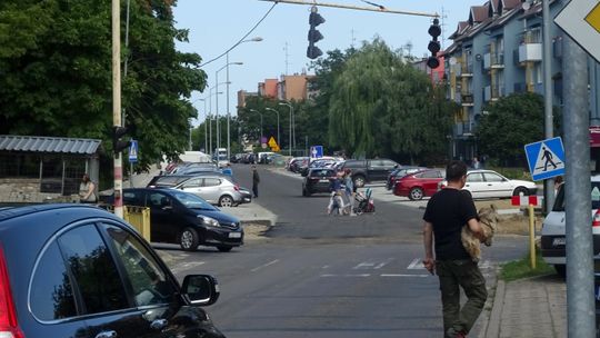 Ulicą Krasińskiego w Gryfinie już jeżdżą