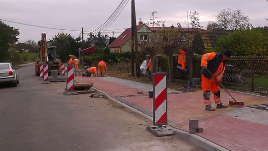 Ulica zmienia wygląd. Będą nowe chodniki