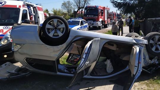 Usuwali skutki kolizji. Akcja za akcją