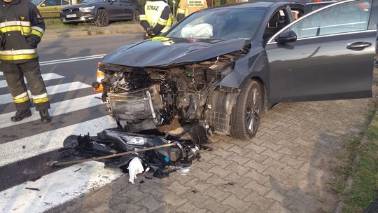 Usuwali skutki wypadku drogowego. Akcje nie tylko na drodze