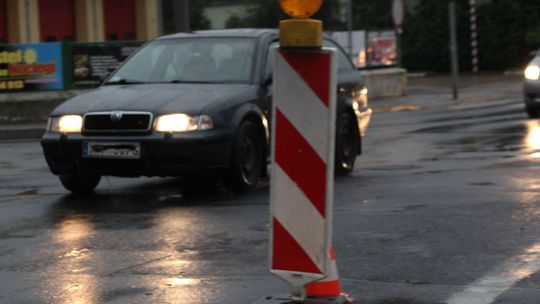 Utrudnienie na krzyżówce