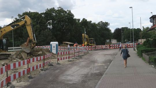 Uwolnili psa, który wpadł do wykopu