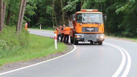 Uzupełniają braki w poboczach