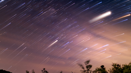 Magia na niebie. Widowisko z deszczem meteorów